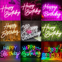 Livraison rapide, dropshipping, enseigne au néon LED personnalisée, décoration publicitaire en acrylique avec télécommande, étanche IP67 pour les fêtes