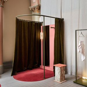 Lớn phù hợp phòng cửa hàng thiết kế nội thất ý tưởng treo tường giá thay đồ thay đổi phòng - Product Image 1