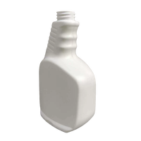 Botol Plastik PET Putih Berkualitas Tinggi 300ml 500ml dengan Pompa Semprot untuk Pembersih Dapur Kamar Mandi Merek MS Cetak Sablon