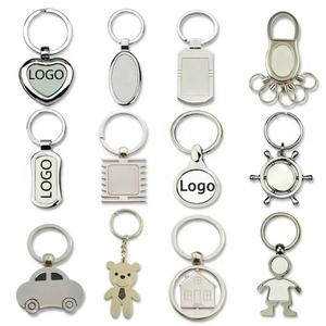 Custom Logo Blank Rotating Metal Round Laser llaveros <b>Key</b> <b>Chain</b> Holder Stainless Steel Spinning Engraving Keychain Keyring - Product Image 1