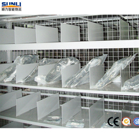 Estantería de Almacén Ajustable de 5 Niveles, Resistente, con Protección Contra la Corrosión, de Acero Laminado en Frío