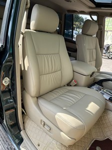 Fundas de Asiento Delantero de Cuero de Alta Gama, Estilo Original, para <span class=keywords><strong>Land</strong></span> <span class=keywords><strong>Cruiser</strong></span> 80/100/200/<span class=keywords><strong>300</strong></span> (6 Piezas) - Product Image 4