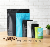 Sacs en Mylar résistants aux enfants 3,5g 7g 14g 28g, pochettes Ziplock, sacs d'emballage en plastique style Cali pour produits secs