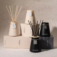 Diffuseur de parfum en céramique personnalisé AIKUN, ensemble de bougies parfumées pour la maison, parfum d'ambiance, cadeau aromatique pour hôtel et spa