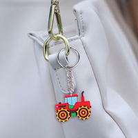 Porte-clés mousqueton en caoutchouc personnalisé avec logo, forme sur mesure, cadeaux souvenirs tendance, impression UV promotionnelle, étanche