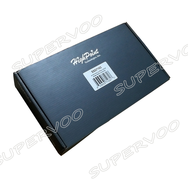 SSD7103 PCIe x16 4 x M.2 NVMe загрузочный RAID 0 /1 контроллер RAID