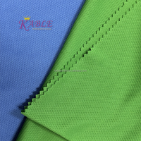 Tissu maille extensible tricoté en œillet 100 % polyester 150 GSM, respirant, léger, anti-humidité, séchage rapide pour filles