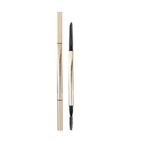 Crayon à sourcils de précision à double embout, une extrémité définit et repulpe, l'autre estompe et dompte pour des sourcils parfaits