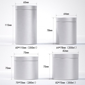 Envase de Alta Gama para Suplementos en Gomitas, Diseño Premium para Suplementos Nutracéuticos y Alimenticios, Frasco de Aluminio - Product Image 2