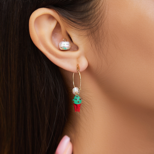 Pendientes Colgantes de Moda E250-E160-0504G - Product Image 3