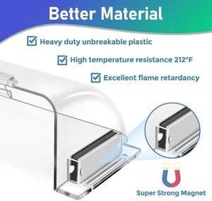 Air <b>Vent</b> & Floor Register Deflector Suitable for sidewall ceiling <b>vents</b> adjustable size 9 to 15.5 inch precisely directs airflow - Product Image 2