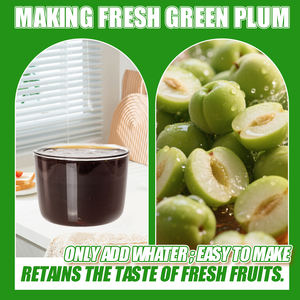 Concentrado de té de ciruela verde Longjing al mejor valor, sabor a polvo de fruta Natural para batidos, botella de ingredientes Boba saludables - Product Image 5