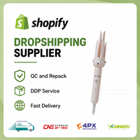 Rizador de Pelo Automático Portátil con Diseño de Oso Adorable, Apagado Inteligente, Anti-Quemaduras, Proveedor de Dropshipping