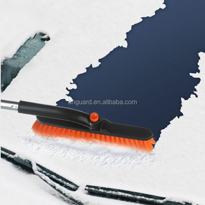 2024 gros accessoires de voiture en plastique personnalisables grattoir à glace réglable pelle à neige véhicule <span class=keywords><strong>brosse</strong></span> à neige - Product Image 4