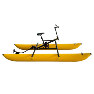 Bateau à pédales flottant gonflable, vélo d'eau, vélo, promotion, nouvelle collection 2022 Livraison directe Entrepôt de l'UE - Product Image 4