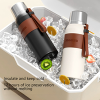 La bouilloire portable en acier inoxydable 316 de grande capacité (0,9 L/1,2 L/1,5 L) pour infuser le thé et maintenir au chaud est idéale.