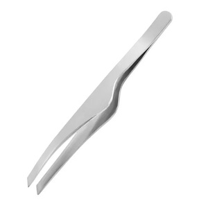 Pince à épiler personnalisée avec logo, en acier inoxydable, pour sourcils et cils, outils de maquillage, facile à utiliser, GZ RTS, commande en gros mixte - Product Image 2