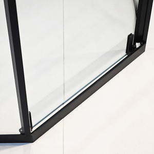 <span class=keywords><strong>Mampara</strong></span> de <span class=keywords><strong>Ducha</strong></span> Esquinera con Marco, <span class=keywords><strong>Precio</strong></span> de Fábrica OEM/ODM, Vidrio Templado de 8 mm, Puerta de <span class=keywords><strong>Ducha</strong></span> Pivotante para Baño, Ahorro de Espacio - Product Image 4