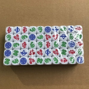 Lot De 6 Dés En Acrylique 25mm - Bords Arrondis, Couleurs Vives, Pour Jeux De Société, Poker, Ou Maths