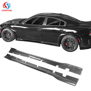 Faldones Laterales Anchos para Dodge Charger 2022+ de Fábrica Chaoshenghang, Accesorios para Dodge Charger - Product Image 5