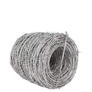 Attaches en fil barbelé en acier électroplaqué multi-brins double brin, finition argentée, diamètre 3-5 mm, authentiques et originales - Product Image 1