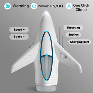 Riscaldamento elettrico vibrazione maschile masturbatore tazza vagina realistico masturbazione tazza massaggiatore tasca figa Stroker uomini giocattoli sessuali - Product Image 2
