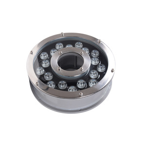 ไฟน้ำพุ LED ทรงกลมสแตนเลส IP68 กันน้ำ 5000K แสงเดย์ไลท์ DC 12V ปรับความสว่างได้สำหรับสระว่ายน้ำ - Product Image 6