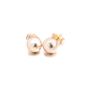 Pendientes <span class=keywords><strong>de</strong></span> <span class=keywords><strong>plata</strong></span> <span class=keywords><strong>de</strong></span> ley 925 con bola redonda, joyería <span class=keywords><strong>de</strong></span> moda, chapado en oro pulido - Product Image 5