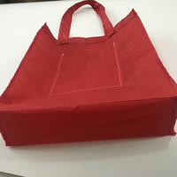 Sac fourre-tout pliable de grande taille, recyclable, portable, personnalisable, écologique, réutilisable, unisexe, avec logo personnalisé, ouverture supérieure, 210D