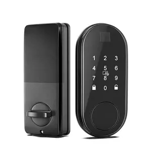 Tediton Smart Key For House Apple Homekit Keypad Deadbolt Fingerprint Keyless Digital Ttlock Door Lock With Password