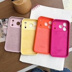 Coque de téléphone portable en silicone microfibre imprimé léopard Senyork pour iPhone 17 Pro Max 16 15 Plus 14 13 - Product Image 4