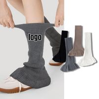 Ensemble de chaussettes d'hiver pour femmes, montantes, en dentelle tissée, motif léopard, respirantes, transparentes, compression CLASSE 1, jetables, usage quotidien