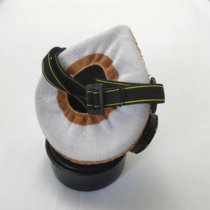 Máscara de Gás Preta, Máscara de Segurança, Filtro para Pintura Spray, Filtro Respiratório de Cartucho Único - Product Image 1