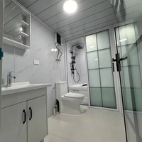 Promo Panas Rumah Kontainer Bongkar Pasang Mewah 20Ft 40Ft, Desain Modern Baja, Dapat Diperluas, Untuk Hotel/Gudang/Villa
