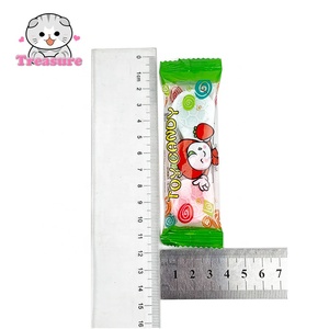 Penjualan laris murah warna-warni permen lembut krim buah manis peluit rasa Tablet pola bola permen Gummy dengan bahan gula - Product Image 6