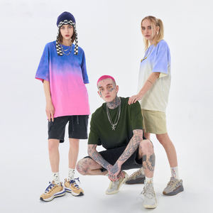 Fabricant en gros personnalisé 200g 100% coton vierge à épaules tombantes t-shirt grande taille pour hommes t-shirts - Product Image 1