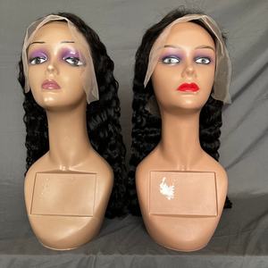 Perruque Lace 13x6 avec dentelle transparente, perruque frontale complète 13x6 à petits nœuds, perruques bouclées de qualité supérieure 11A haute densité - Product Image 6