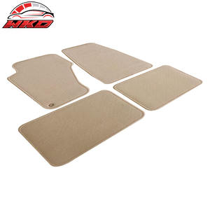 Tapis de sol pour Jeep Grand Cherokee 99-04, tapis avant et arrière beige 4 pièces - Velours - Product Image 3