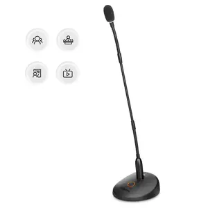 Boya BY-GM18CB Gooseneck Condensator Mic Opname Vergaderruimte Desktop Microfoon Voor Communicatieconferentie Xlr