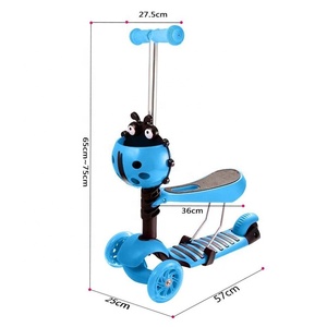 <span class=keywords><strong>Trottinette</strong></span> réglable <span class=keywords><strong>5</strong></span> en 1 pour enfants de 1 à 6 <span class=keywords><strong>ans</strong></span>, garçon et <span class=keywords><strong>fille</strong></span> - Product Image 5