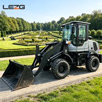 Mini-chargeuse sur pneus ZL 936 Diesel 4x4 avec godet standard, chargeuse frontale certifiée CE pour la construction et les travaux de terrassement