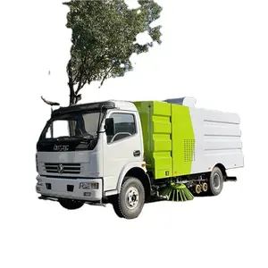 Camion de balayeuse de route de véhicule d'assainissement de 10 cbm avec le petit prix