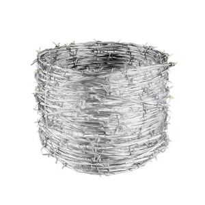 Nhà máy trực tiếp Chất lượng cao 2.2mm mạ kẽm đôi sợi dây thép gai hàng rào sắt thép 5mm 2.5mm 8mm cuộn dây có sẵn - Product Image 6