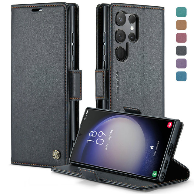 CaseMe New RFID Designer for Oneplus Ace 2 Case With Card Holder Wallet Leather Cover for Oneplus 11R 10 Pro 10R 10T  Phone Case