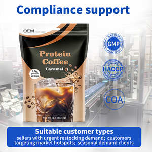Café Espresso Orgánico en Polvo con Alto Contenido de Proteína de Suero, Fórmula y Empaque Personalizados, Venta al Por Mayor OEM - Product Image 4
