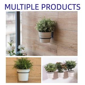 Bitki tutucu halka duvara monte saksı askıları Metal bitki standı askılı destek sepet kanca - Product Image 2