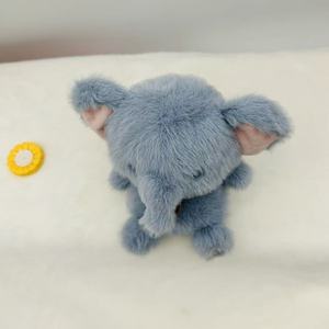 Peluche di Elefante di Alta Qualità, Giocattolo Imbottito Kawaii per Bambini, Regalo Compagno Quotidiano - Product Image 5