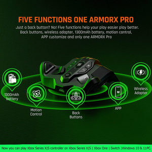 New X Pro Rear Paddle Adapter for Series X/s <b>Controller</b> Back Button Extension Keys for Switch Console Xbox/switch - Product Image 2