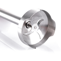 En stock Mélangeur à main à 4 lames pour broyage de glace Mélangeur électrique à immersion Mélangeur à main