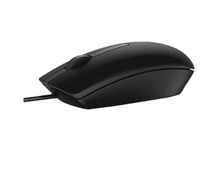 เมาส์ออปติคอลแบบมีสาย <span class=keywords><strong>MS116</strong></span> สีดำ ไฟ LED Backlit ดีไซน์ตามหลักสรีรศาสตร์ สำหรับเดสก์ท็อป/แล็ปท็อป - Product Image 1